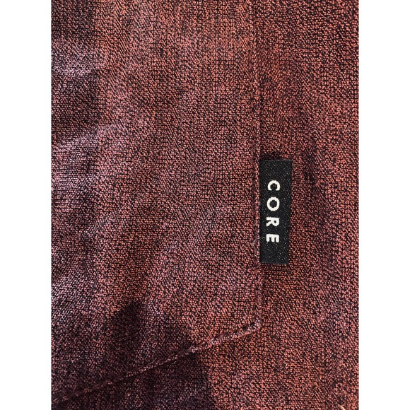 Core by Jack & Jones Men's Button Down Shirt in Maroon size XL - Picture 6 of 9